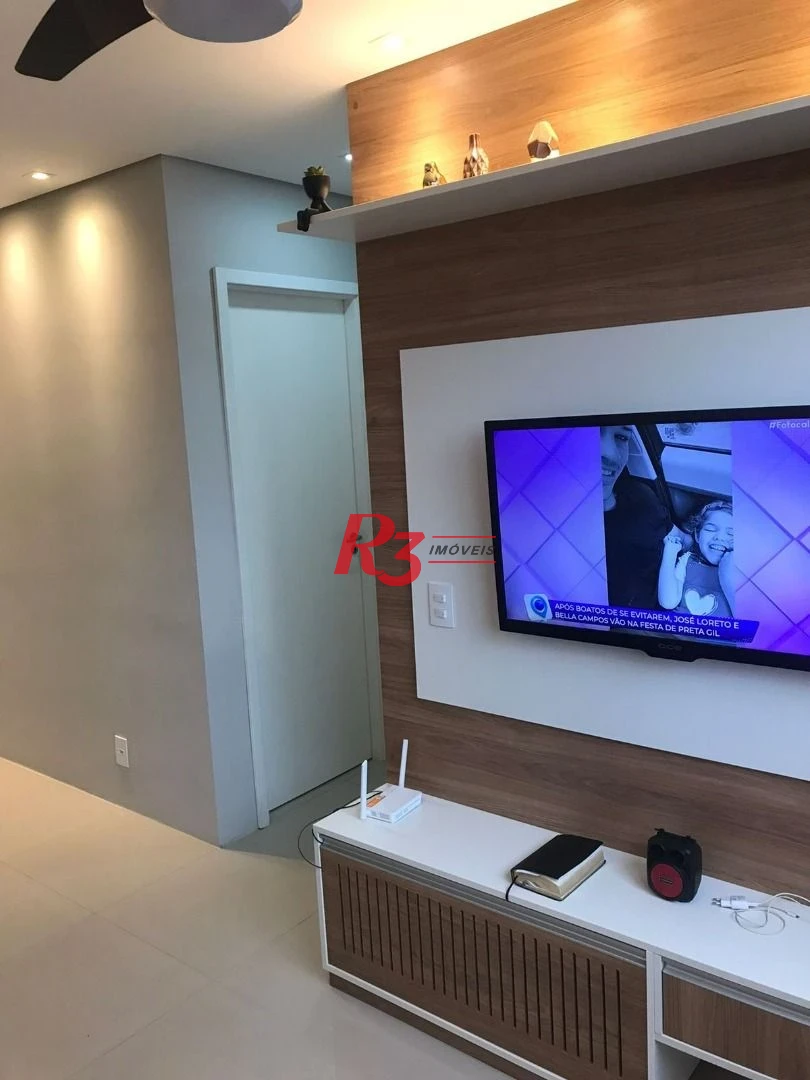 Apartamento à venda, 45 m² por R$ 304.000,00 - Castelo - Santos/SP
