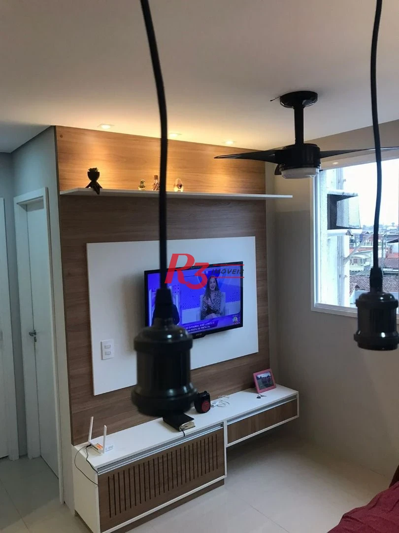 Apartamento à venda, 45 m² por R$ 304.000,00 - Castelo - Santos/SP
