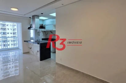 Apartamento com 2 dormitórios, 64 m² - venda por R$ 700.000,00 ou aluguel por R$ 4.500,02/mês - Marapé - Santos/SP