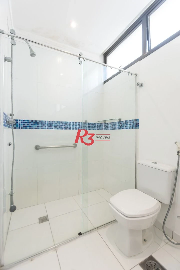 Apartamento com 4 dormitórios para alugar, 270 m² por R$ 12.000,00/mês - Boqueirão - Santos/SP