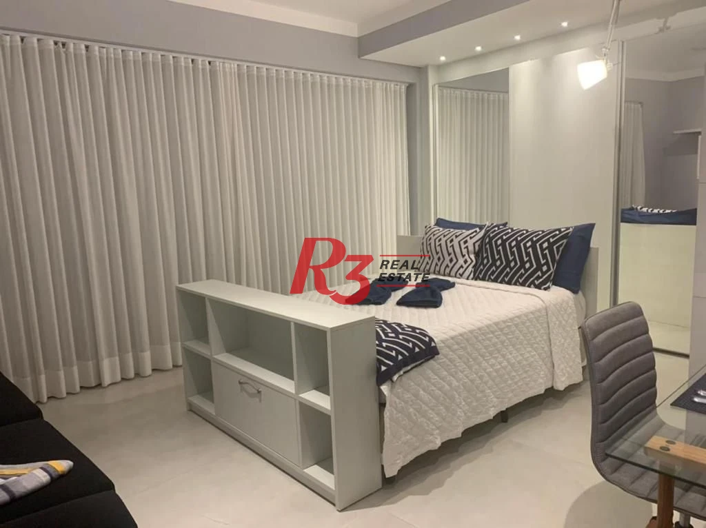 Apartamento com 1 dormitório, 44 m² - venda por R$ 880.000,00 ou aluguel por R$ 4.800,00/mês - Pompéia - Santos/SP