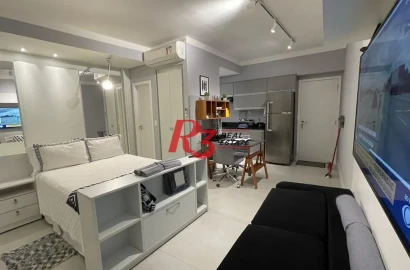 Apartamento à venda, 44 m² por R$ 1.050.000,00 - Pompéia - Santos/SP