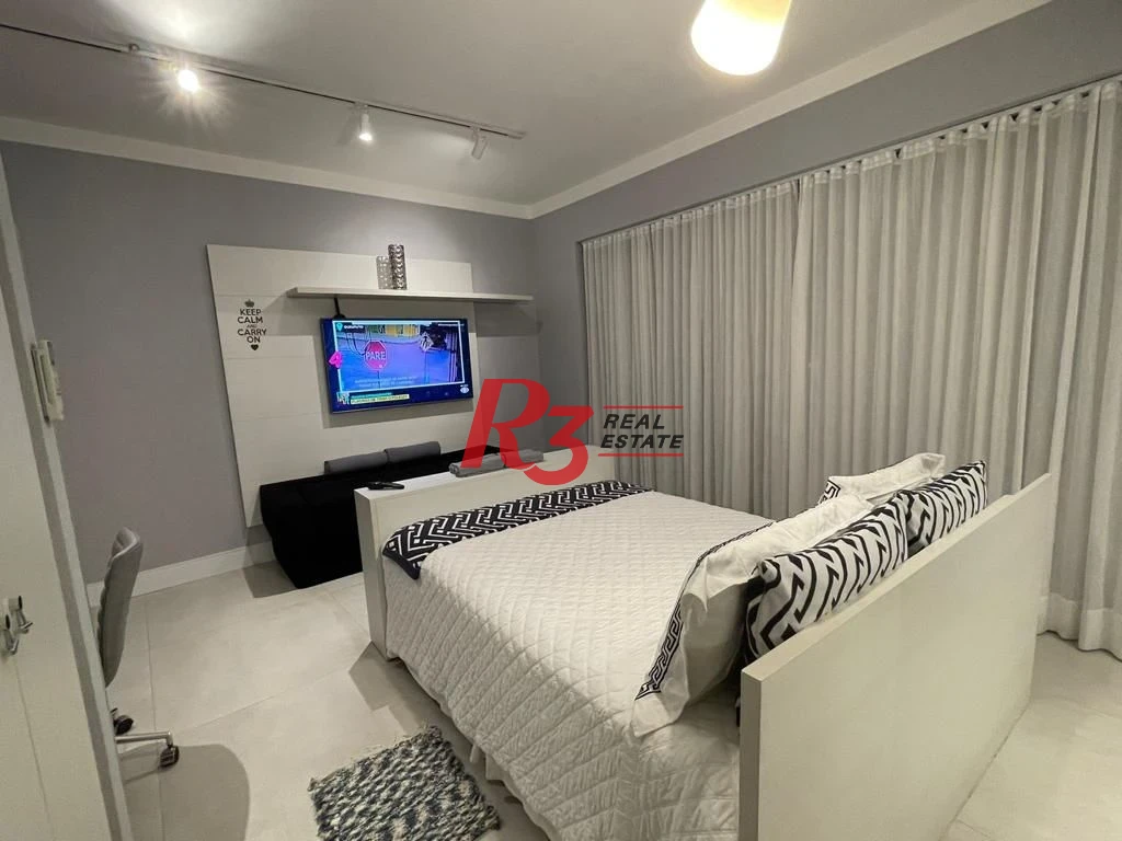 Apartamento com 1 dormitório, 44 m² - venda por R$ 880.000,00 ou aluguel por R$ 4.800,00/mês - Pompéia - Santos/SP