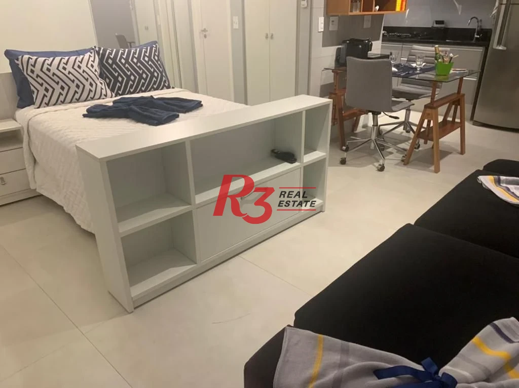 Apartamento com 1 dormitório, 44 m² - venda por R$ 880.000,00 ou aluguel por R$ 4.800,00/mês - Pompéia - Santos/SP