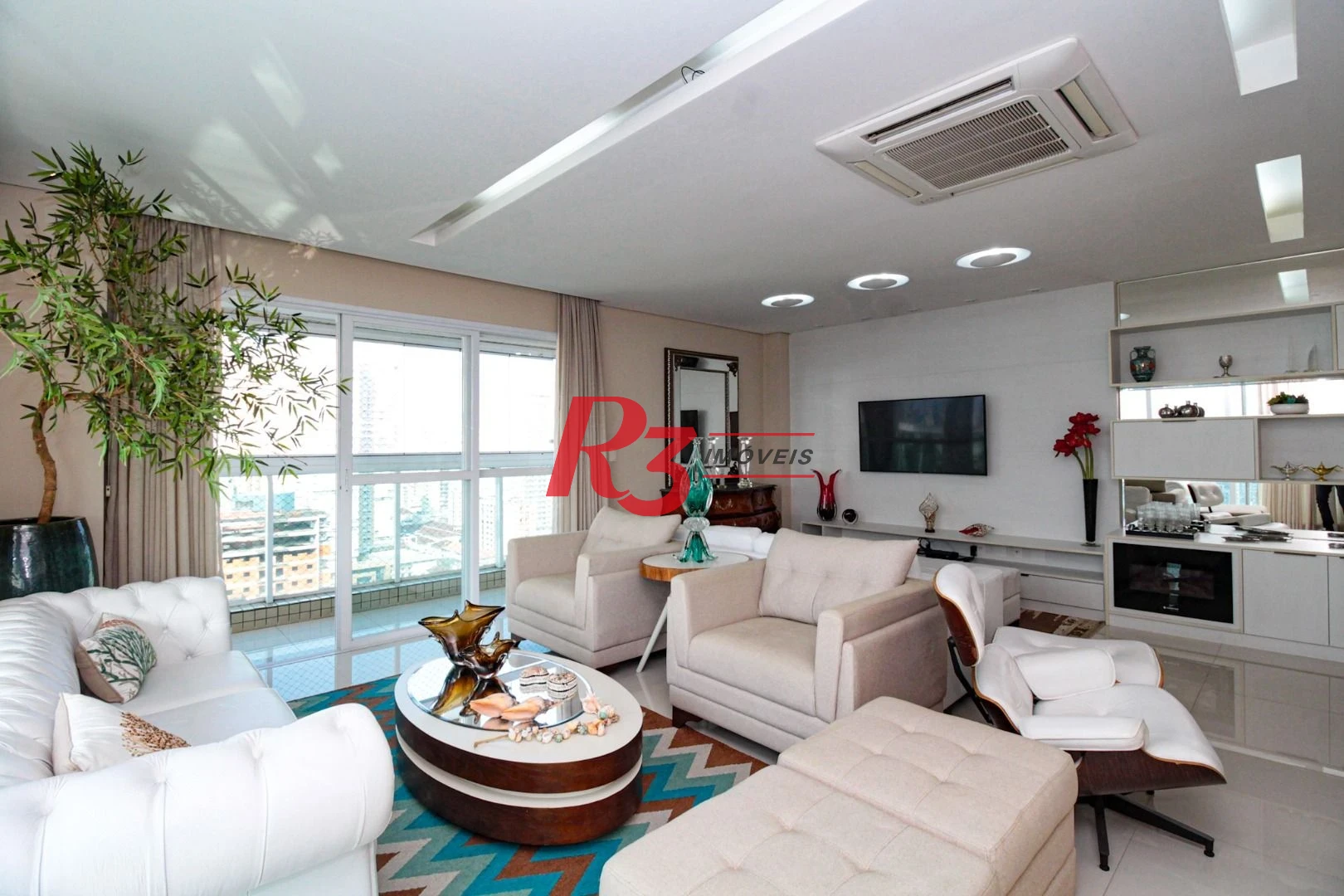 Venda apartamento com 3 dormitórios à venda, 207 m² por R$ 2.390.000 - Pompéia - Santos/SP