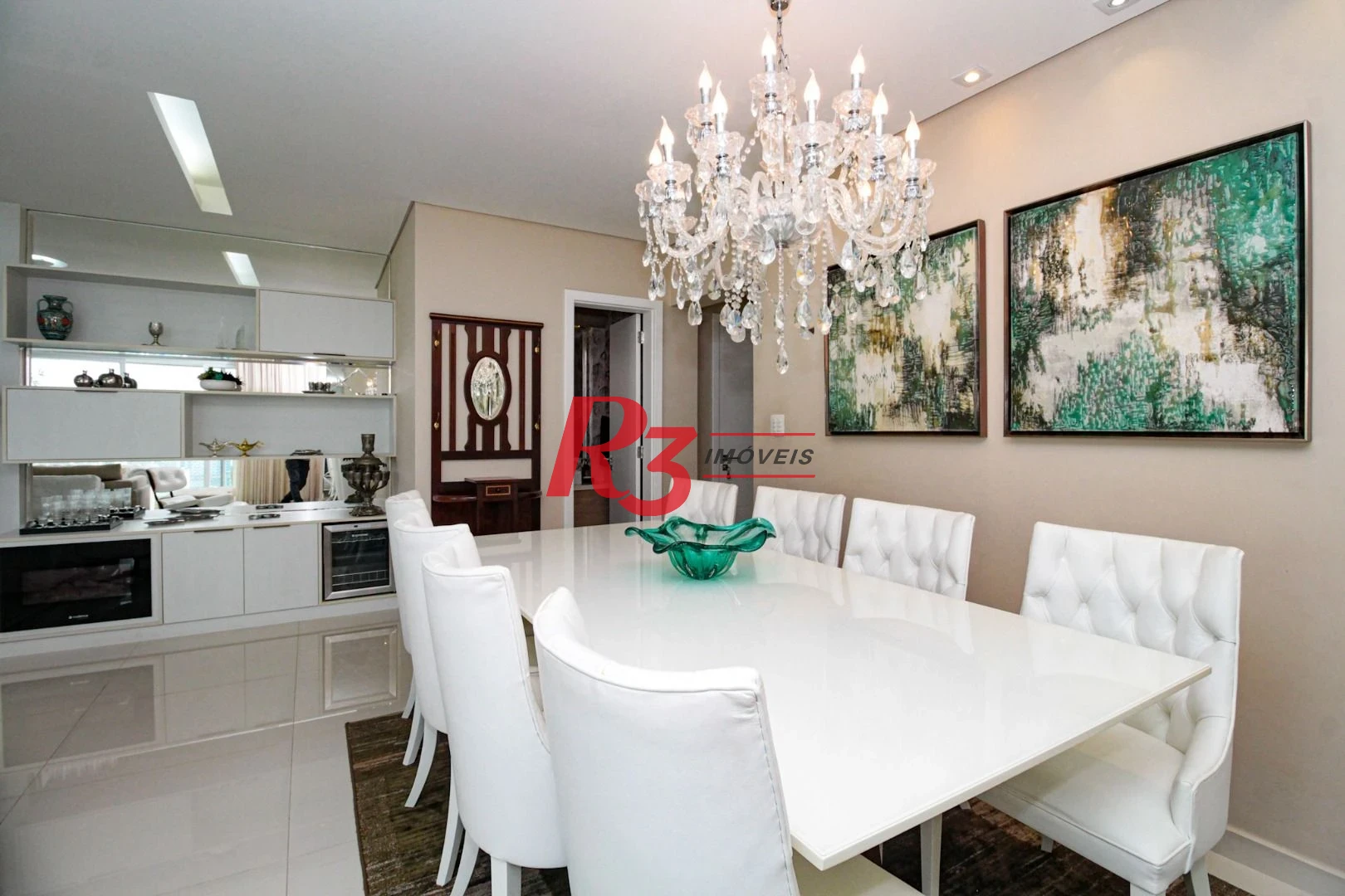Venda apartamento com 3 dormitórios à venda, 207 m² por R$ 2.390.000 - Pompéia - Santos/SP