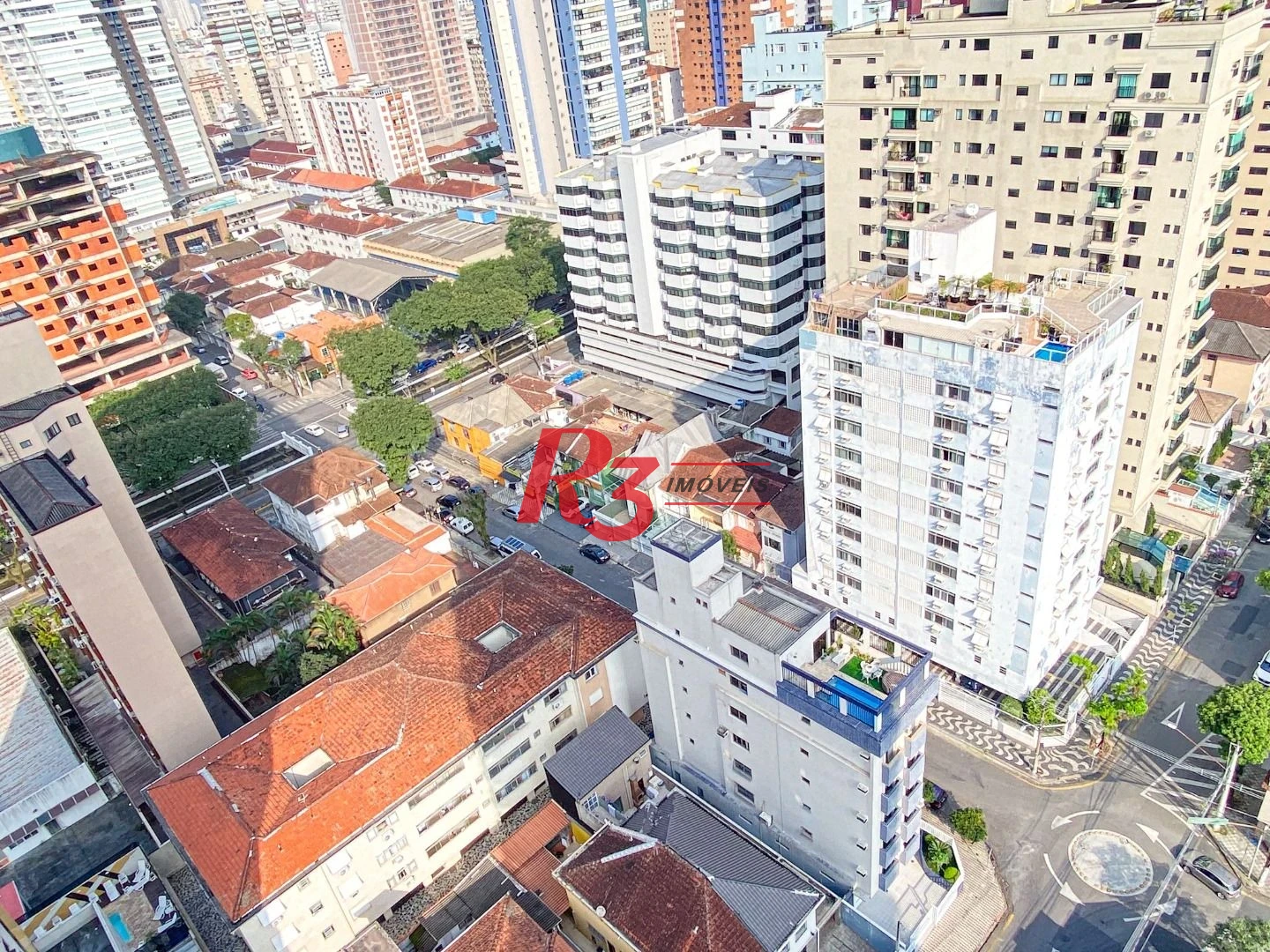 Venda apartamento com 3 dormitórios à venda, 207 m² por R$ 2.390.000 - Pompéia - Santos/SP