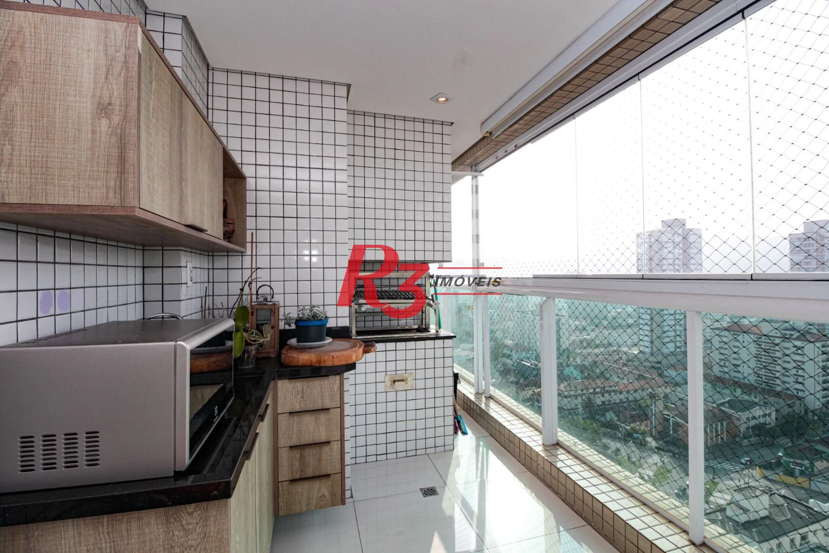 Venda apartamento com 3 dormitórios à venda, 207 m² por R$ 2.390.000 - Pompéia - Santos/SP