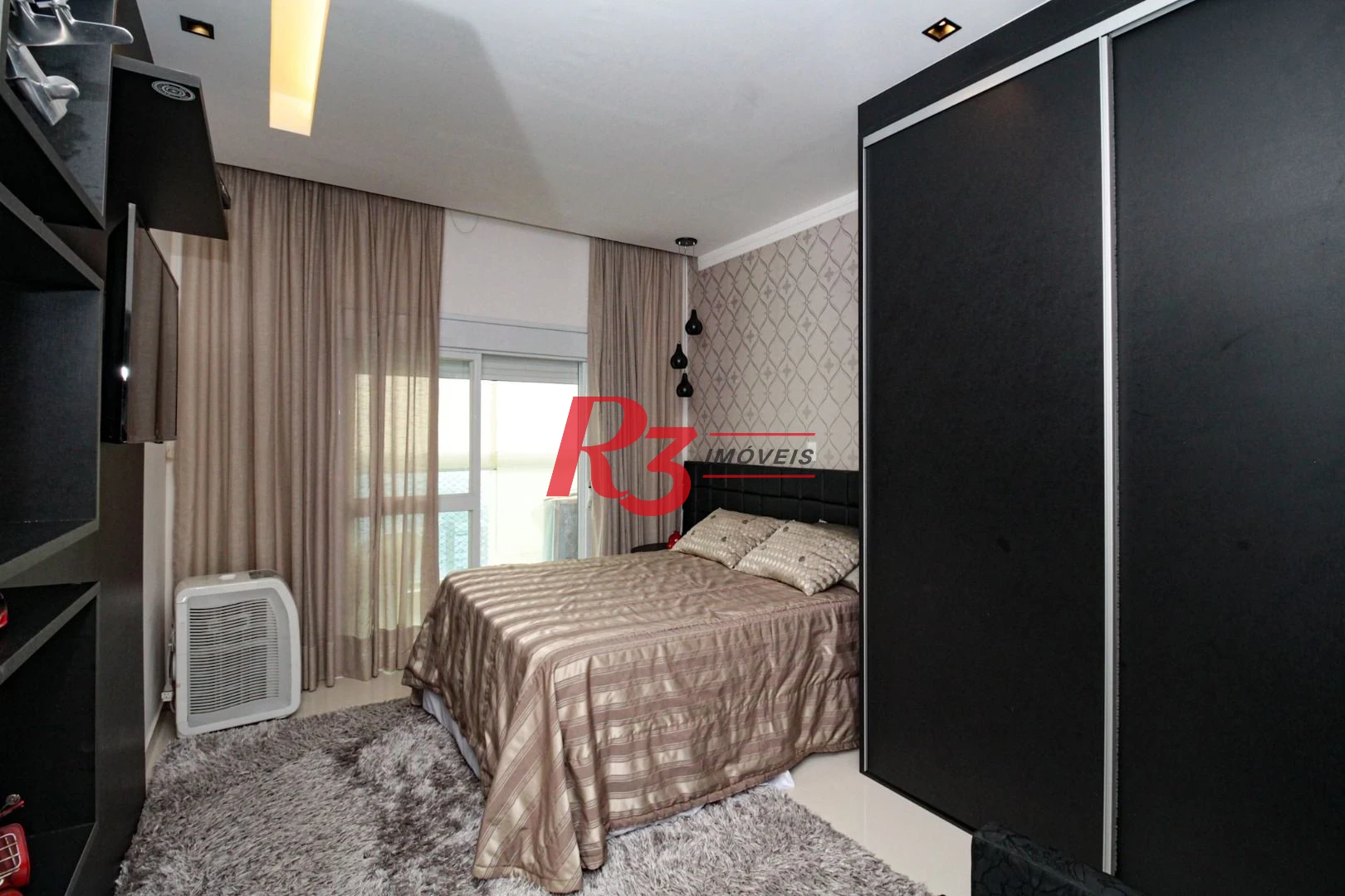 Venda apartamento com 3 dormitórios à venda, 207 m² por R$ 2.390.000 - Pompéia - Santos/SP