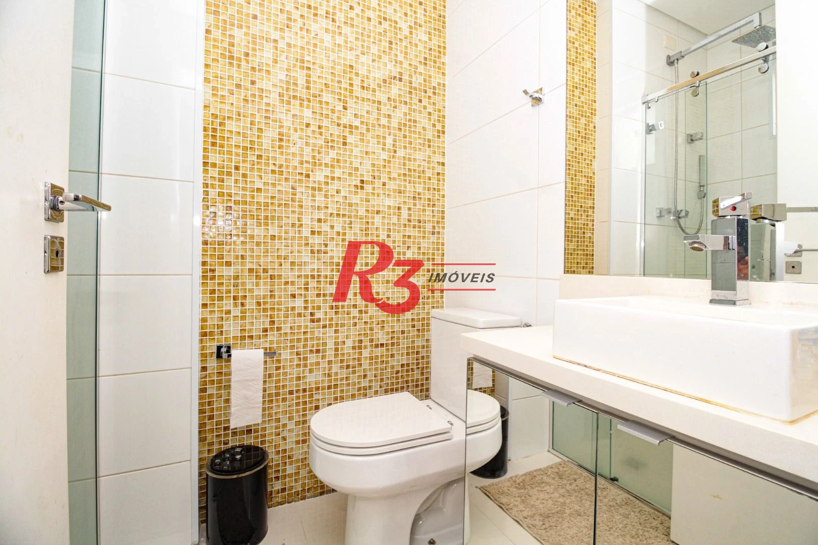 Venda apartamento com 3 dormitórios à venda, 207 m² por R$ 2.390.000 - Pompéia - Santos/SP
