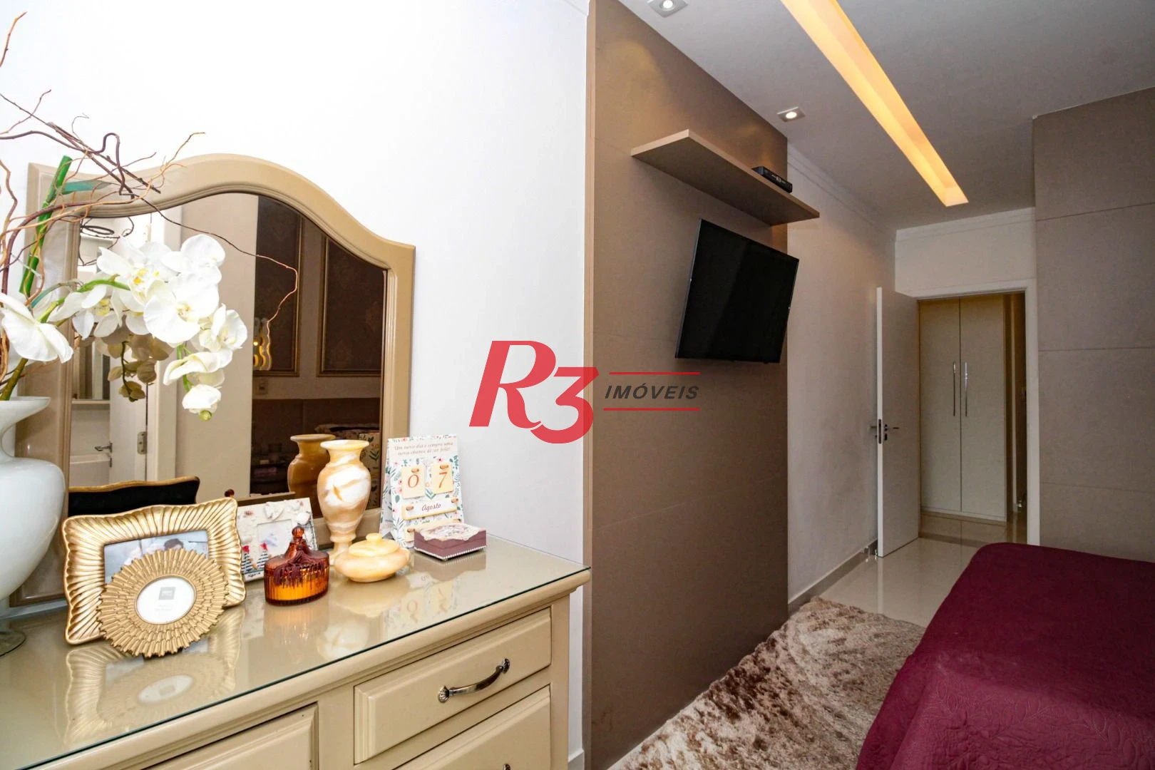 Venda apartamento com 3 dormitórios à venda, 207 m² por R$ 2.390.000 - Pompéia - Santos/SP