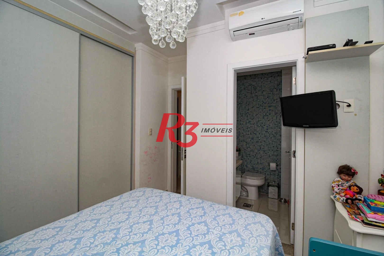 Venda apartamento com 3 dormitórios à venda, 207 m² por R$ 2.390.000 - Pompéia - Santos/SP