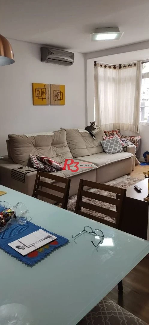 Apartamento à venda, 72 m² por R$ 469.000,00 - Embaré - Santos/SP