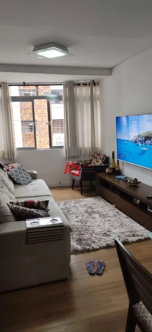 Apartamento à venda, 72 m² por R$ 469.000,00 - Embaré - Santos/SP