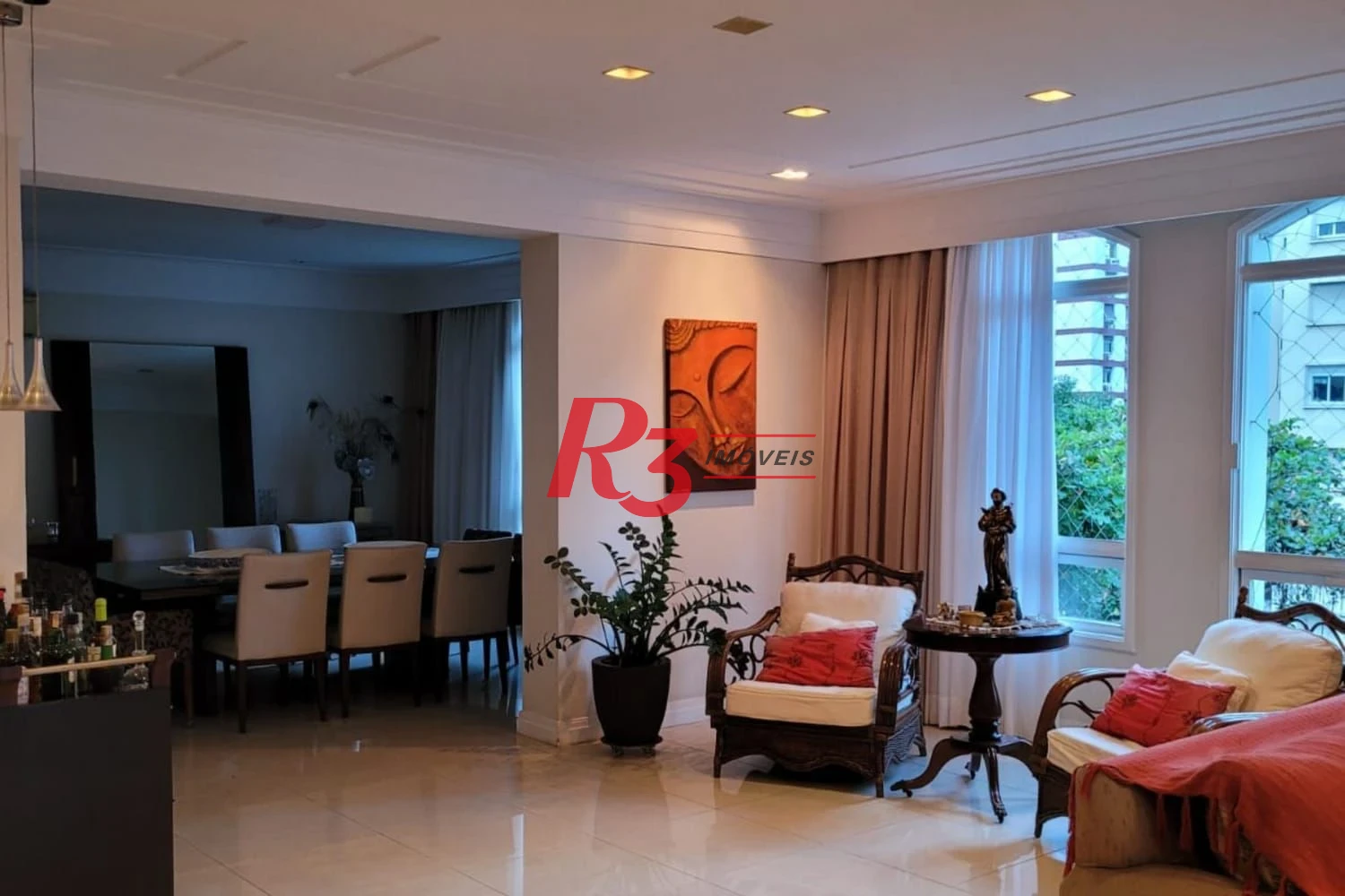 Apartamento com 4 dormitórios à venda, 429 m² por R$ 4.290.000,00 - Gonzaga - Santos/SP