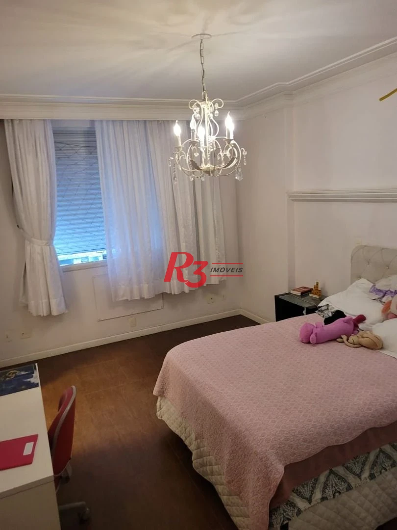 Apartamento com 4 dormitórios à venda, 429 m² por R$ 4.290.000,00 - Gonzaga - Santos/SP