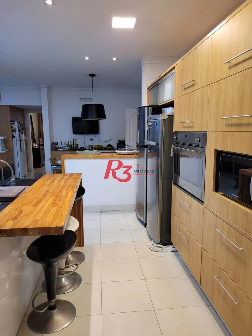 Apartamento com 4 dormitórios à venda, 429 m² por R$ 4.290.000,00 - Gonzaga - Santos/SP