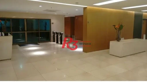 Sala para alugar, 95 m² no WAVE OFFICE por R$ 4.582/mês - Valongo - Santos/SP