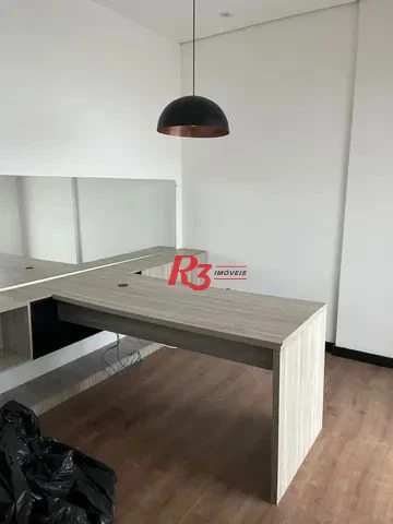 Sala para alugar, 95 m² no WAVE OFFICE por R$ 4.582/mês - Valongo - Santos/SP