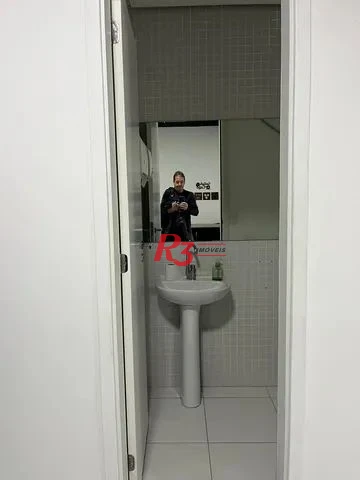 Sala para alugar, 95 m² no WAVE OFFICE por R$ 4.582/mês - Valongo - Santos/SP