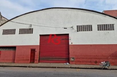 Galpão para alugar, 733 m² por R$ 16.915,27/mês - Centro - Santos/SP