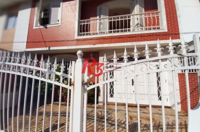 Sobrado à venda, 131 m² por R$ 1.160.000,00 - Boqueirão - Santos/SP