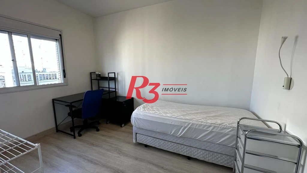 Apartamento para alugar, 181 m² por R$ 16.000,02/mês - Gonzaga - Santos/SP