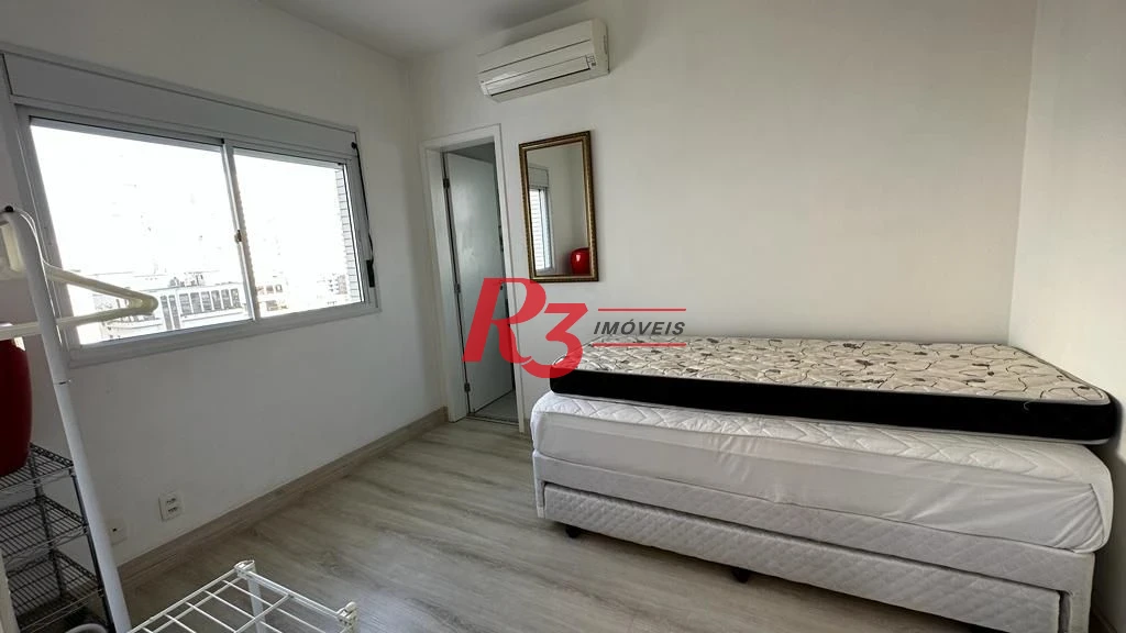 Apartamento para alugar, 181 m² por R$ 16.000,02/mês - Gonzaga - Santos/SP
