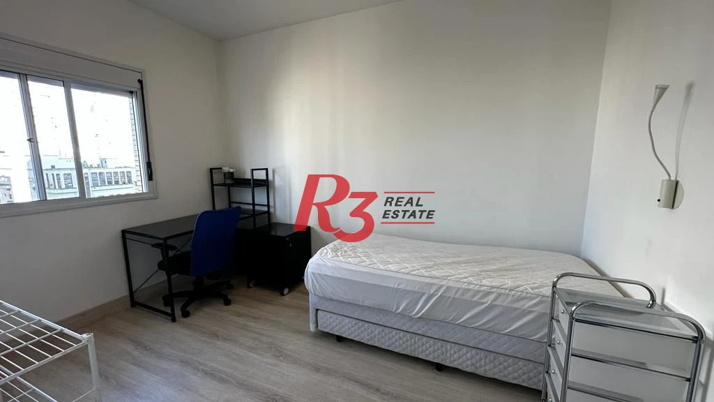 Apartamento para alugar, 181 m² por R$ 17.600,00/mês - Gonzaga - Santos/SP
