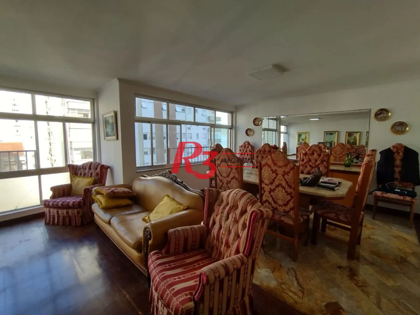 Apartamento com 3 dormitórios(quartos) à venda, 234 m² - Boqueirão - Santos/SP