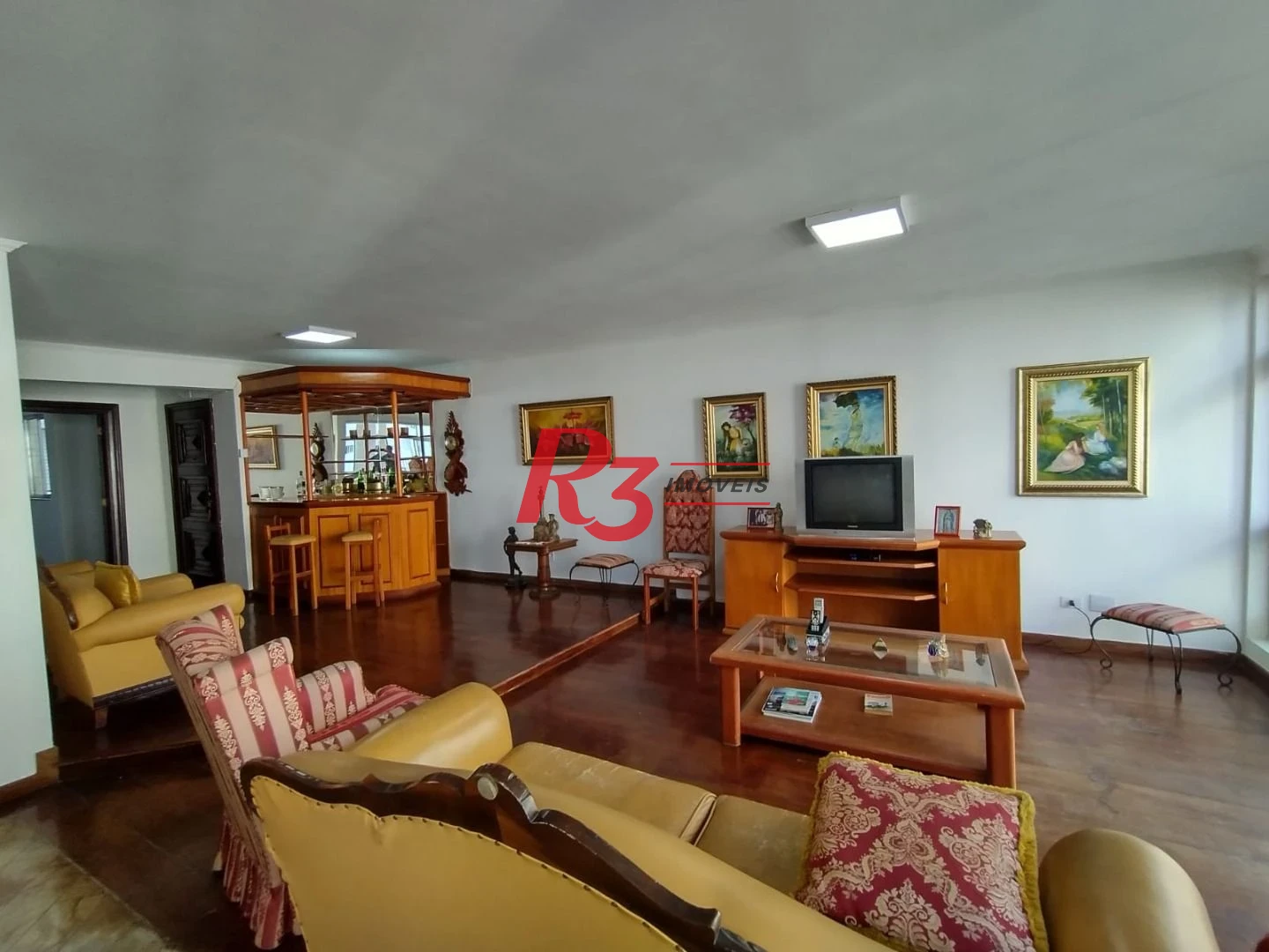 Apartamento com 3 dormitórios(quartos) à venda, 234 m² - Boqueirão - Santos/SP