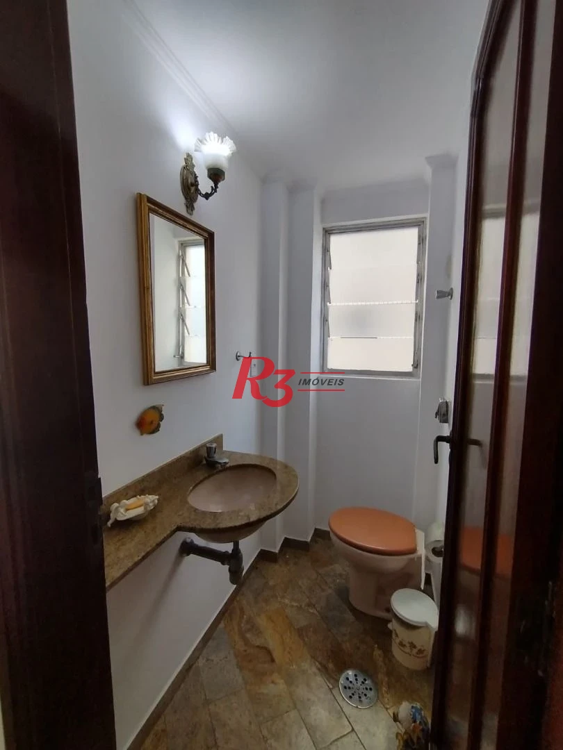 Apartamento com 3 dormitórios(quartos) à venda, 234 m² - Boqueirão - Santos/SP
