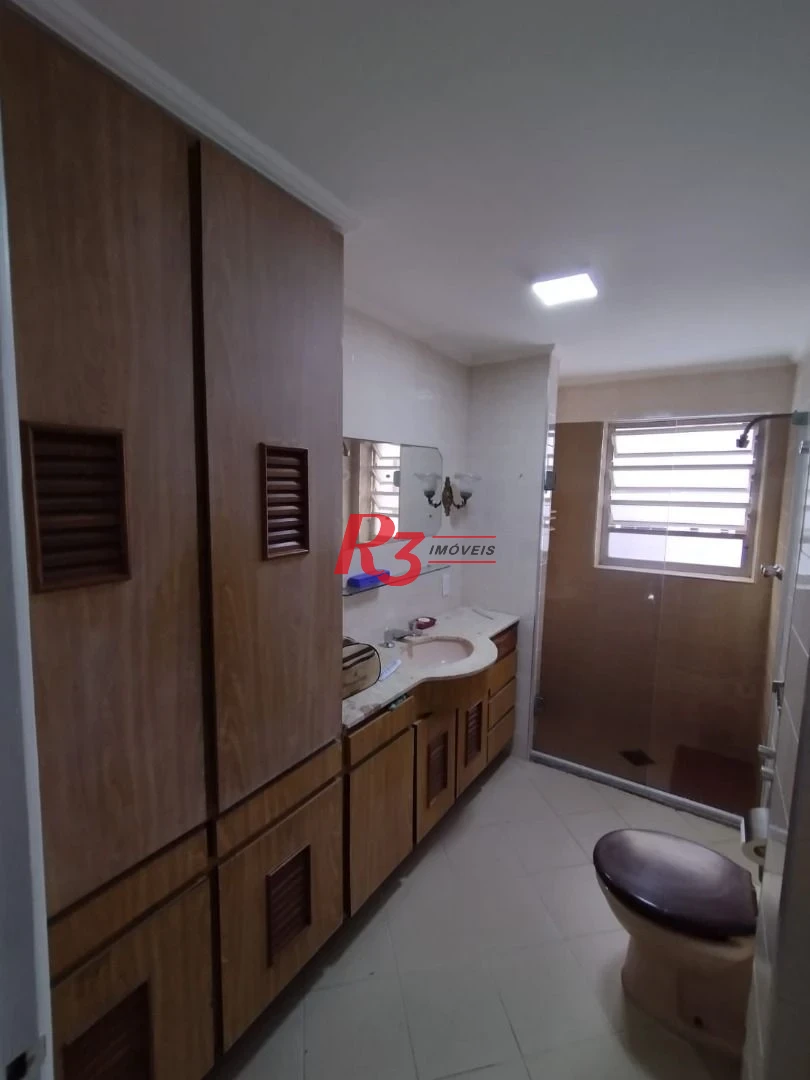 Apartamento com 3 dormitórios(quartos) à venda, 234 m² - Boqueirão - Santos/SP