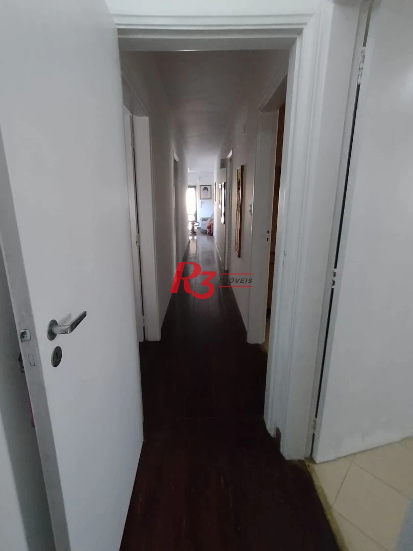 Apartamento com 3 dormitórios(quartos) à venda, 234 m² - Boqueirão - Santos/SP