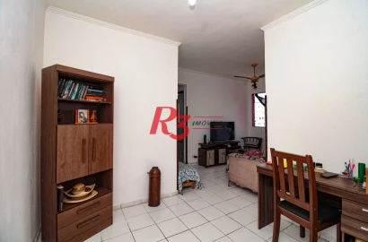 Apartamento com 2 dormitórios à venda, 43 m² por R$ 250.000,00 - Saboó - Santos/SP