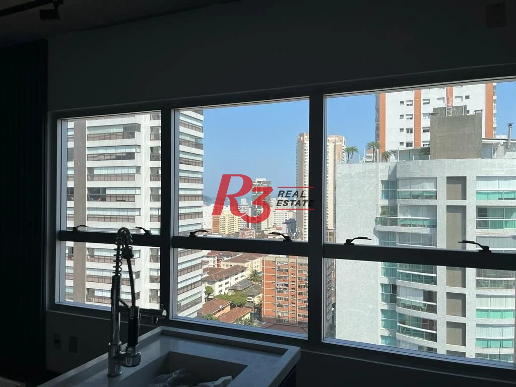 Apartamento para alugar, 74 m² por R$ 6.500,02/mês - Embaré - Santos/SP