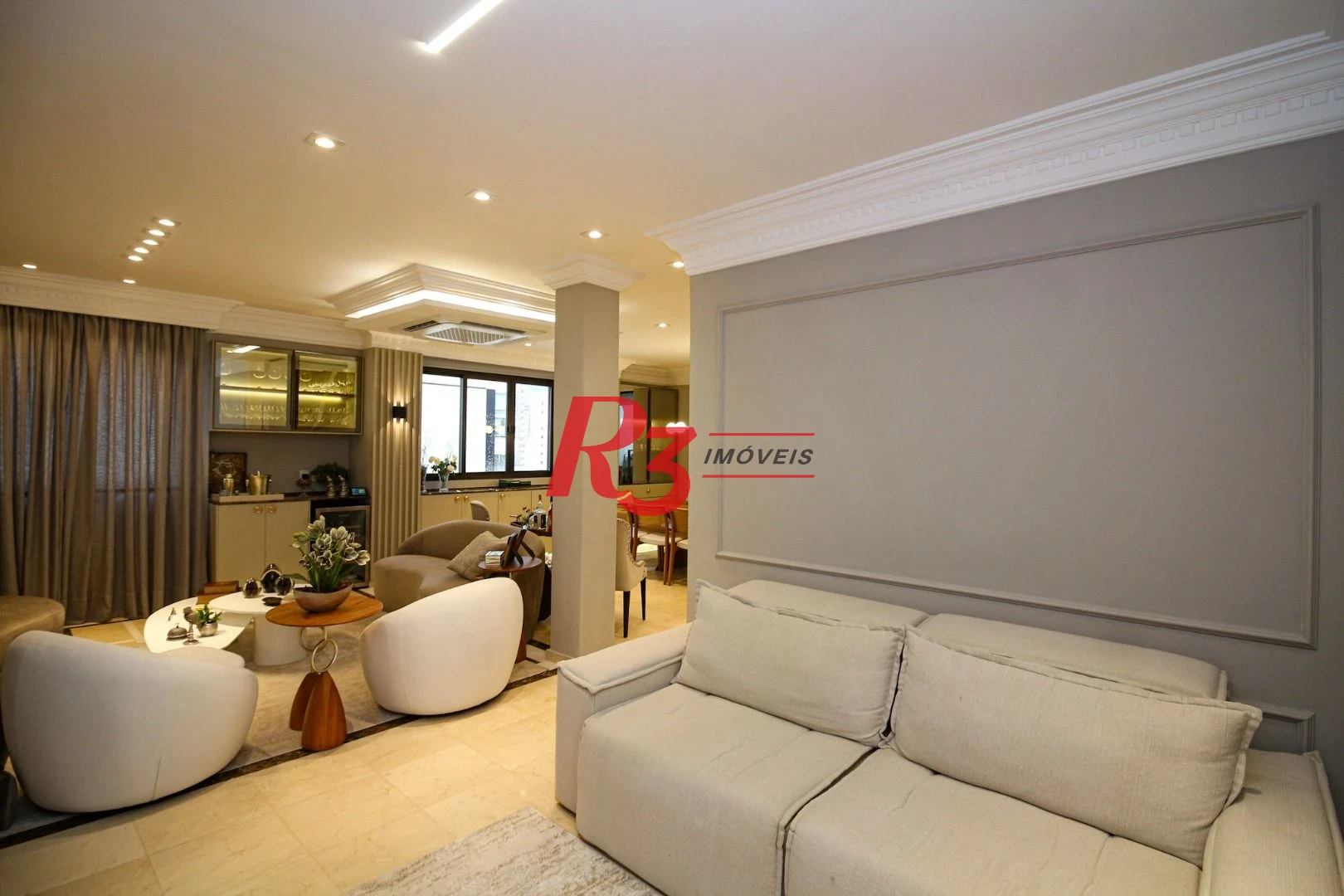 Cobertura com 4 dormitórios à venda, 377 m² por R$ 5.360.000,00 - Gonzaga - Santos/SP