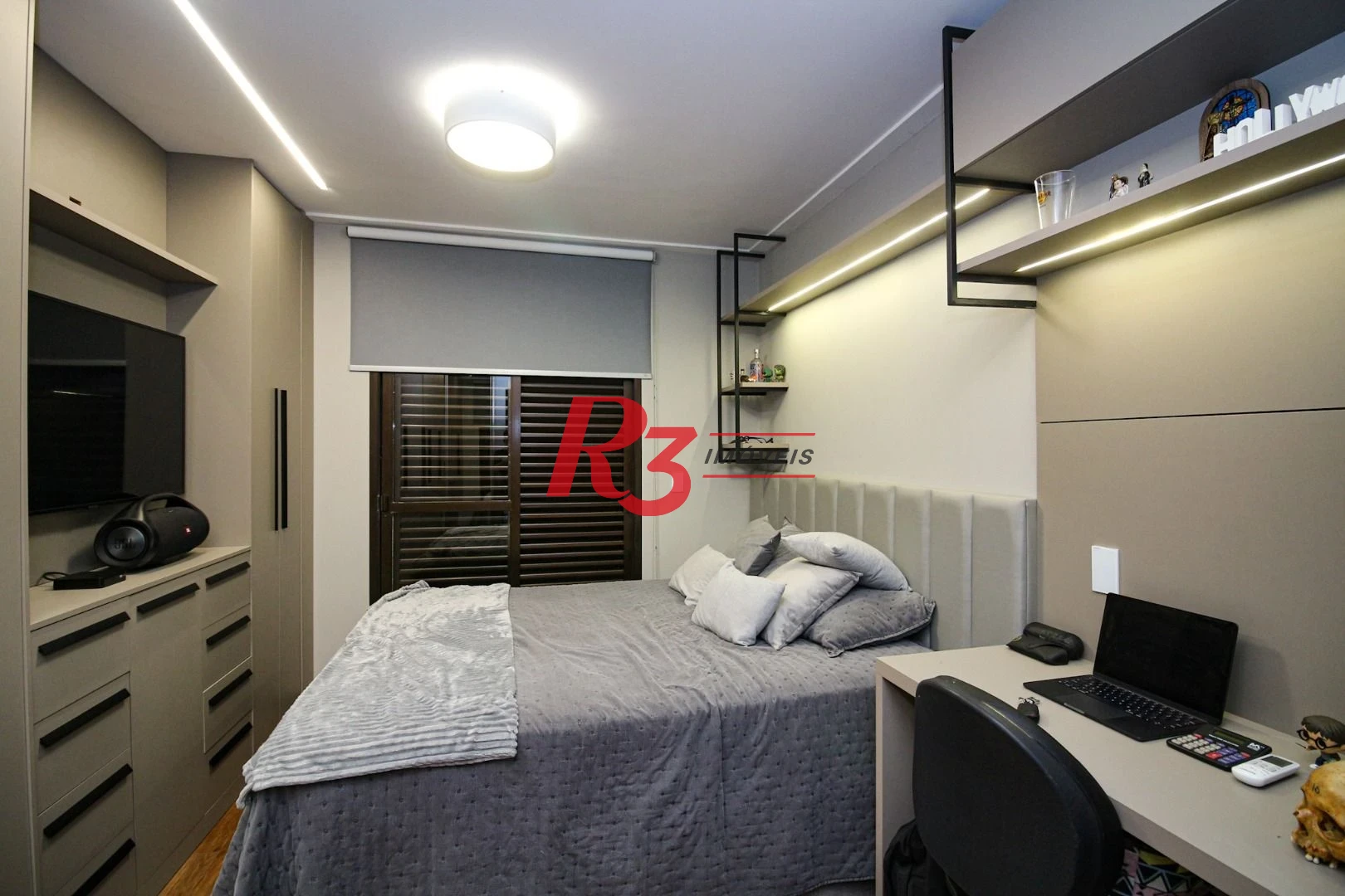 Cobertura com 4 dormitórios à venda, 377 m² por R$ 5.360.000,00 - Gonzaga - Santos/SP