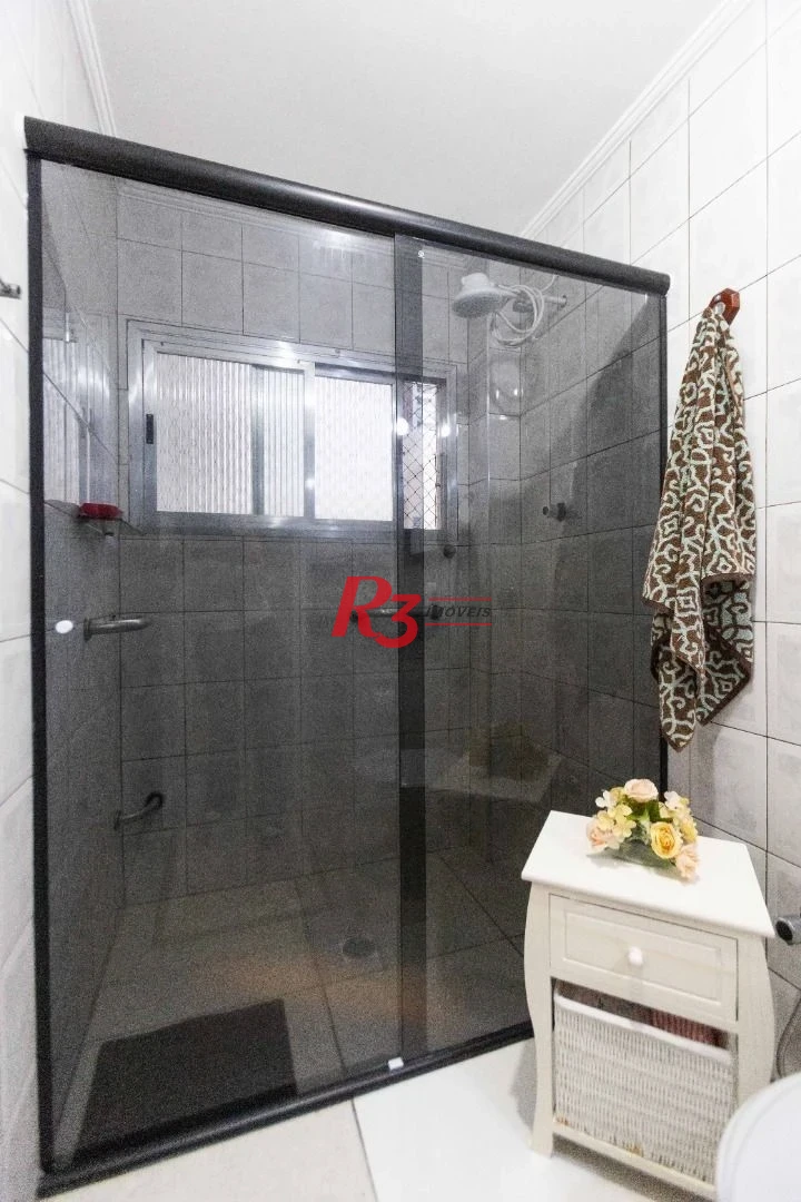 Apartamento com 2 dormitórios à venda, 79 m² por R$ 365.000,00 - José Menino - Santos/SP