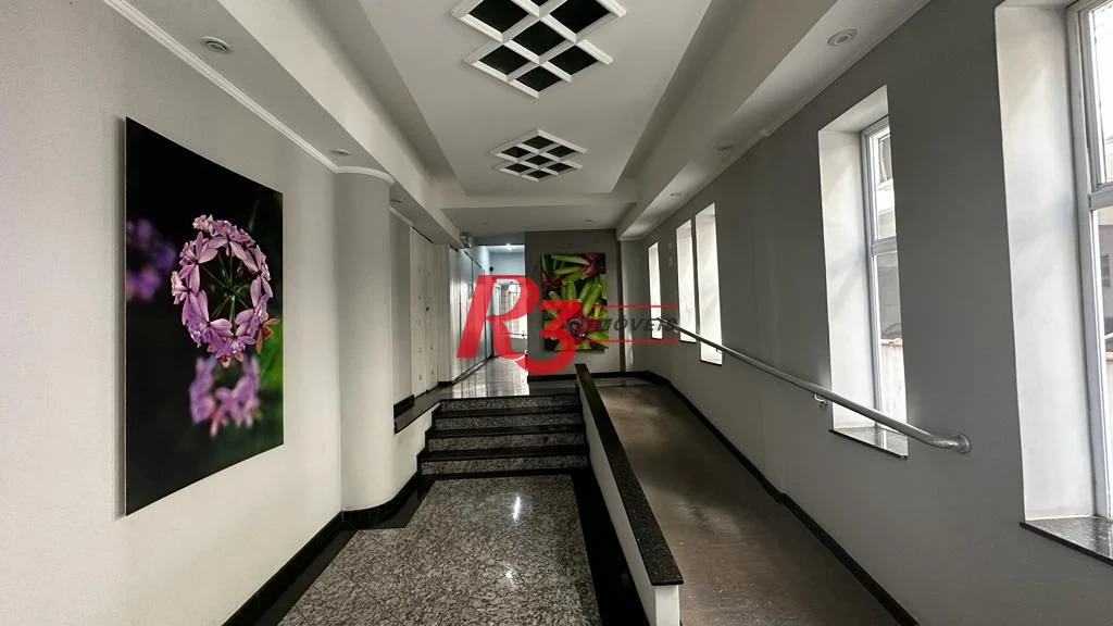 Apartamento com 1 dormitório à venda, 63 m² por R$ 340.000,00 - Boqueirão - Santos/SP