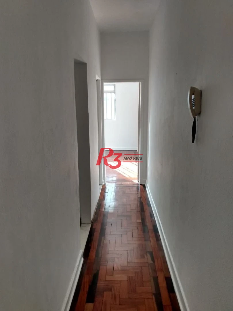 Apartamento com 1 dormitório à venda, 63 m² por R$ 340.000,00 - Boqueirão - Santos/SP