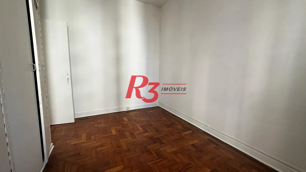 Apartamento com 1 dormitório à venda, 63 m² por R$ 340.000,00 - Boqueirão - Santos/SP
