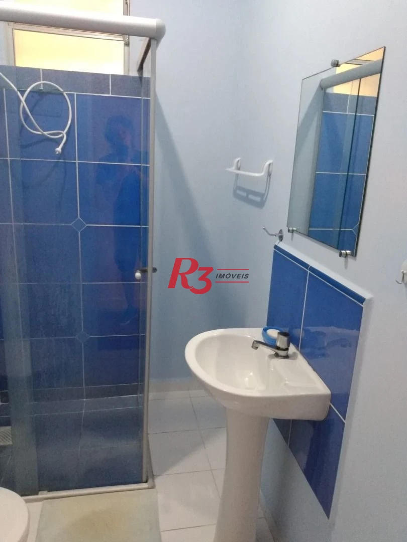Apartamento com 1 dormitório à venda, 63 m² por R$ 340.000,00 - Boqueirão - Santos/SP