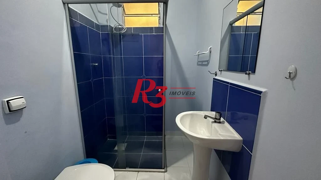 Apartamento com 1 dormitório à venda, 63 m² por R$ 340.000,00 - Boqueirão - Santos/SP