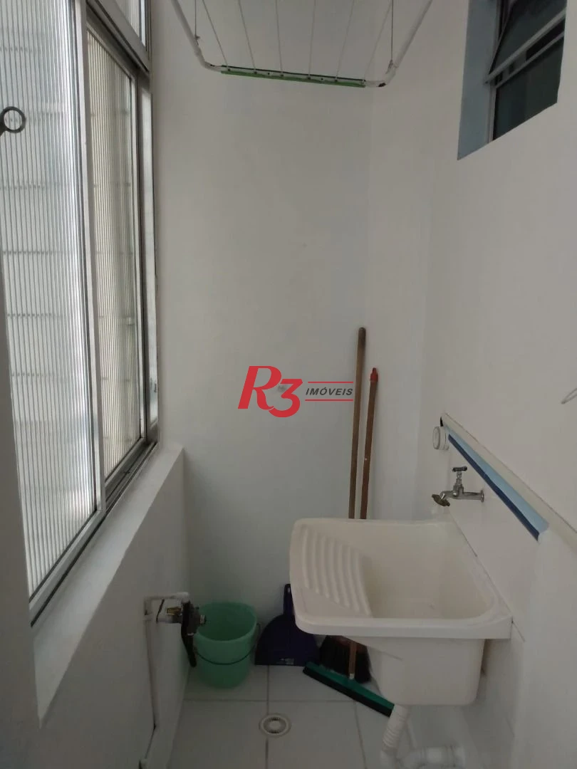 Apartamento com 1 dormitório à venda, 63 m² por R$ 340.000,00 - Boqueirão - Santos/SP