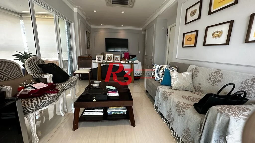 Apartamento com 4 dormitórios à venda, 254 m² por R$ 4.780.000,00 - Aparecida - Santos/SP