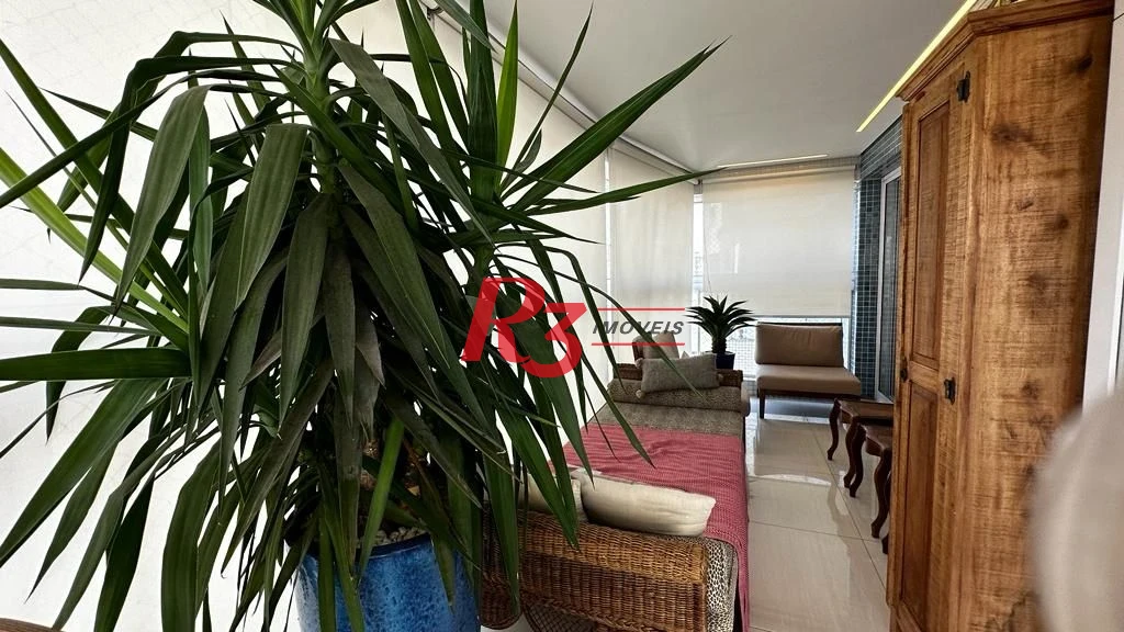 Apartamento com 4 dormitórios à venda, 254 m² por R$ 4.780.000,00 - Aparecida - Santos/SP