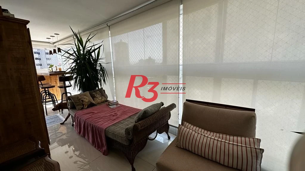 Apartamento com 4 dormitórios à venda, 254 m² por R$ 4.780.000,00 - Aparecida - Santos/SP