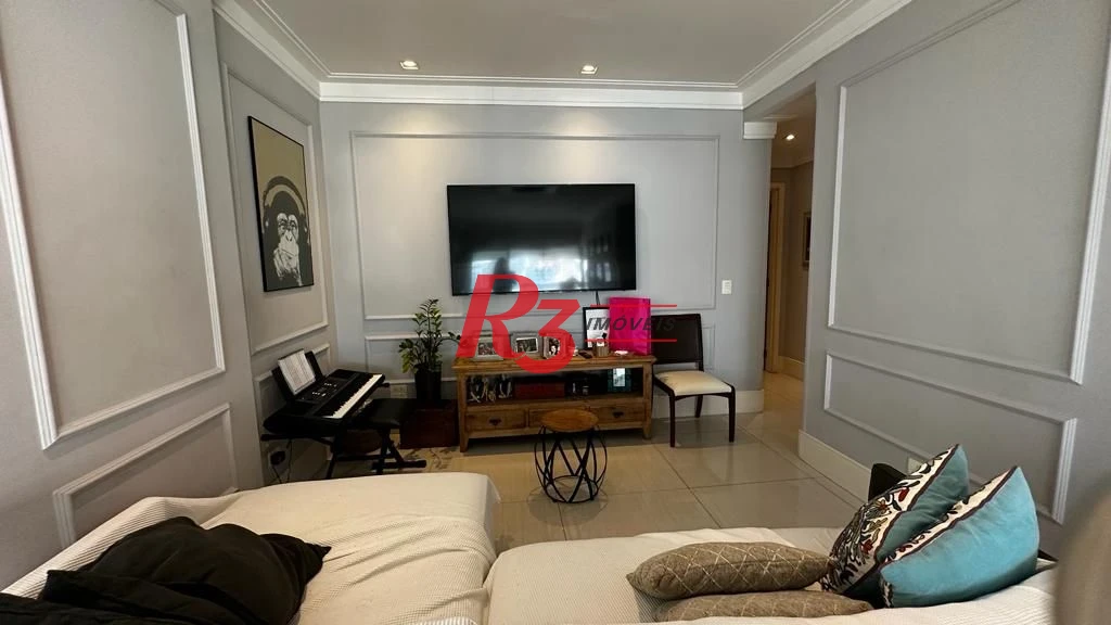 Apartamento com 4 dormitórios à venda, 254 m² por R$ 4.780.000,00 - Aparecida - Santos/SP