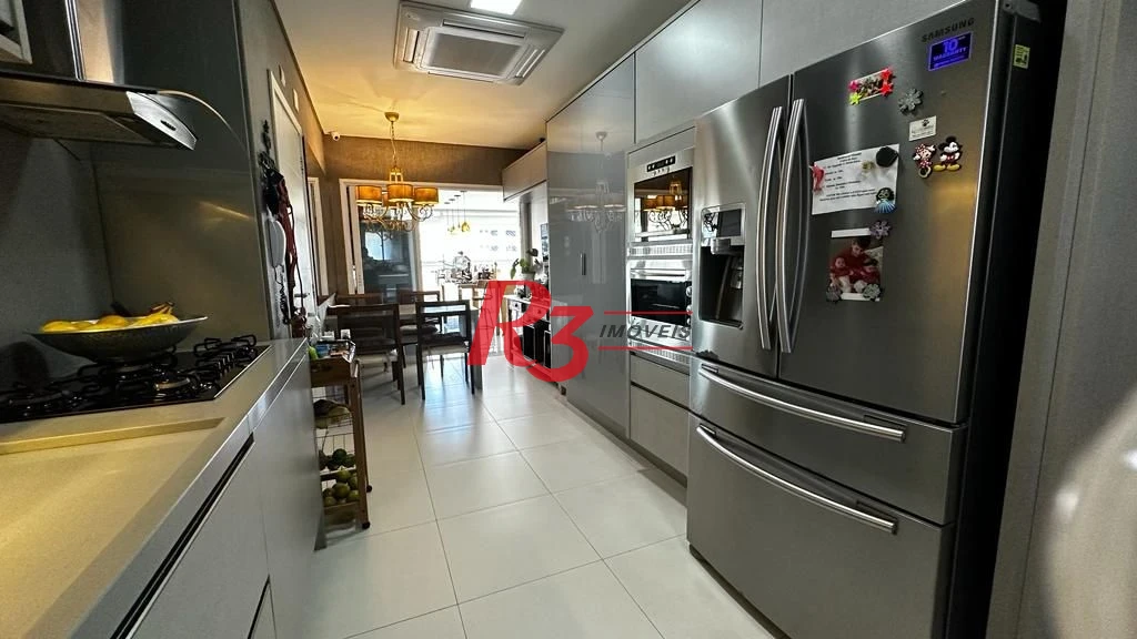 Apartamento com 4 dormitórios à venda, 254 m² por R$ 4.780.000,00 - Aparecida - Santos/SP